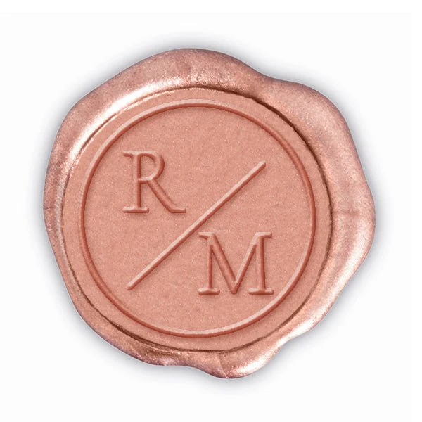 Elena Wedding Monogram Custom Wax Seal Stamp #2508 - Image 2