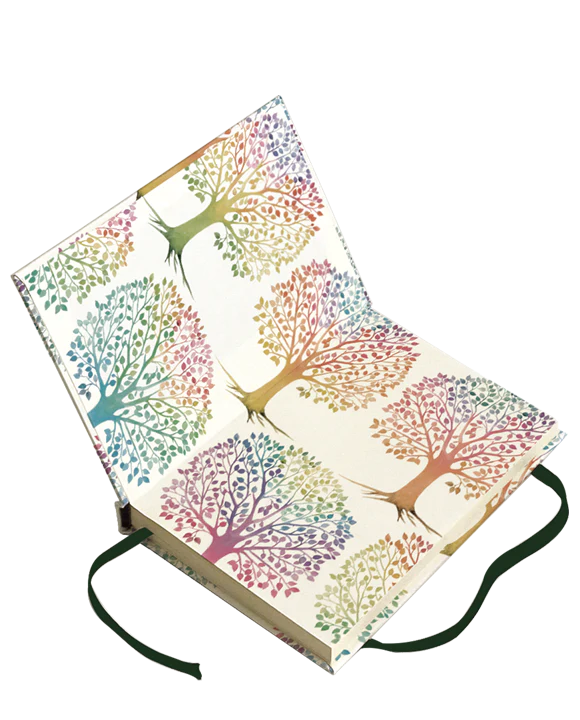 Albero Della Vita Italian Hard Cover Journals with strap 4x6 - Image 3