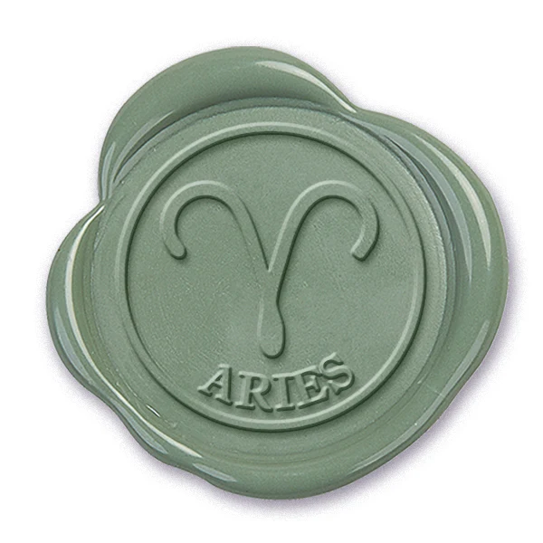 Aries Zodiac Astrology Sign Wax Seal Stamp #429- USA Handcrafted - Image 2