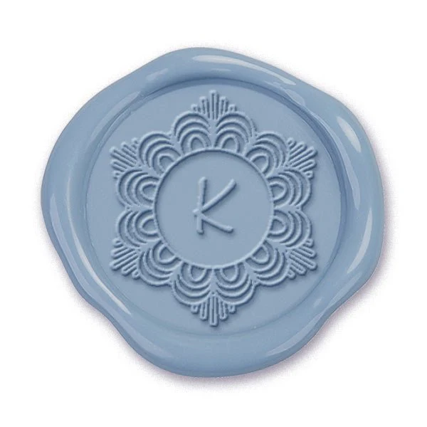 Art Deco Initial Custom Wax Seal Stamp #8851 - Image 2