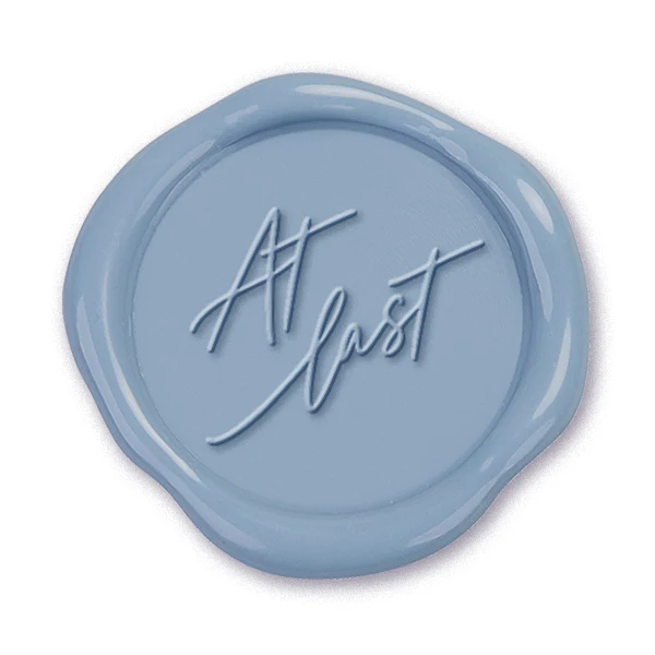 At Last Wax Seal Stamp #2585-USA Handcrafted - Image 2