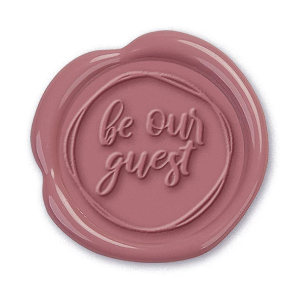 Be Our Guest Wax Seal Stamp #517- USA Handcrafted - Image 2