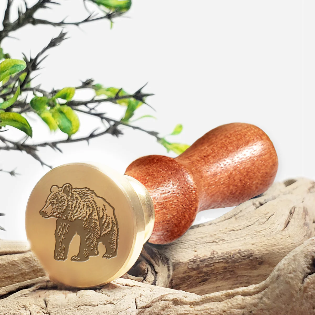 Bear Wax Seal Stamp #3530B-USA Handcrafted