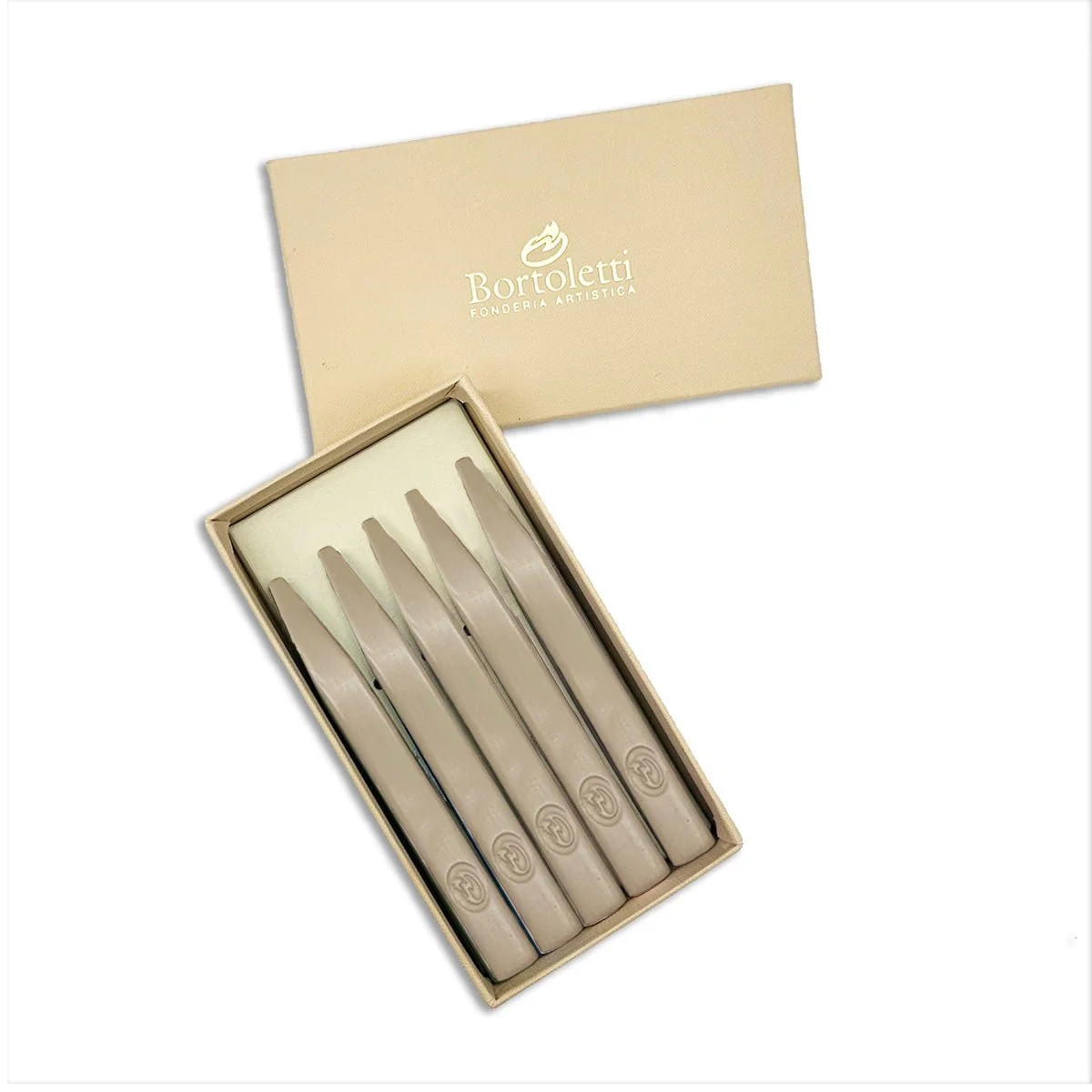 Bortoletti Kings Traditional Scented Sealing Wax Box of 5-Order by Color - Image 3