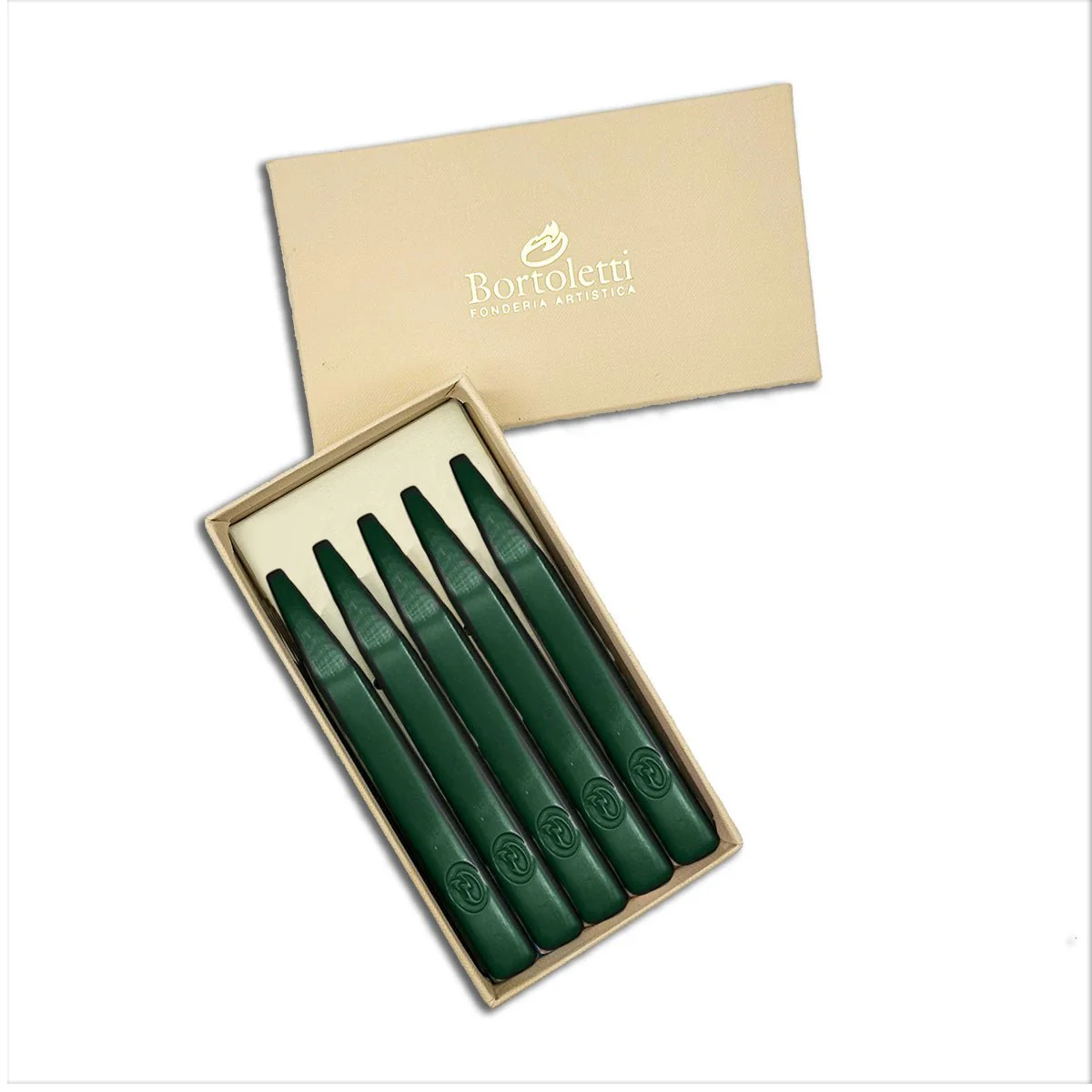 Bortoletti Kings Traditional Scented Sealing Wax Box of 5-Order by Color - Image 5