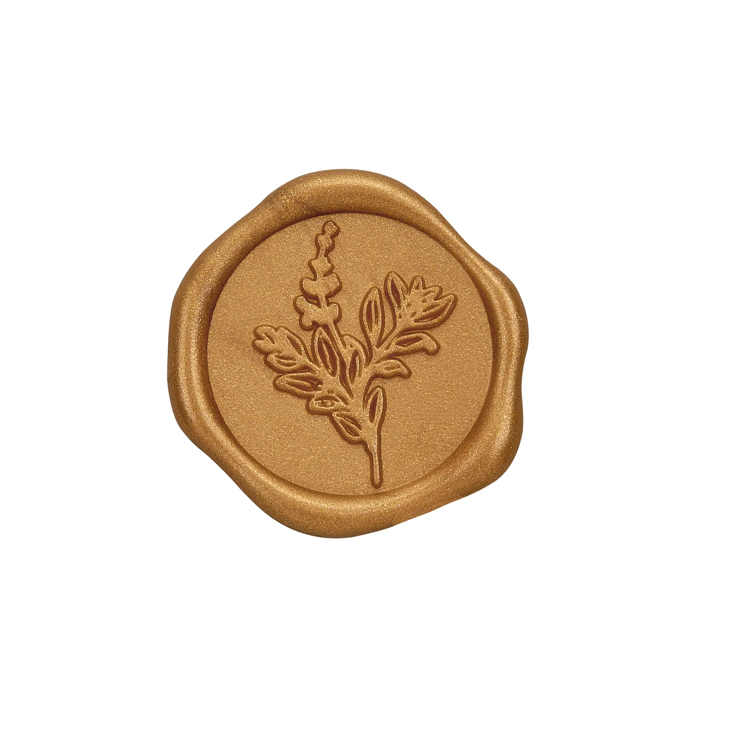 Botanical Wedding Adhesive Wax Seal Quick-Ship Stickers 25PK-7 Colors - Image 11
