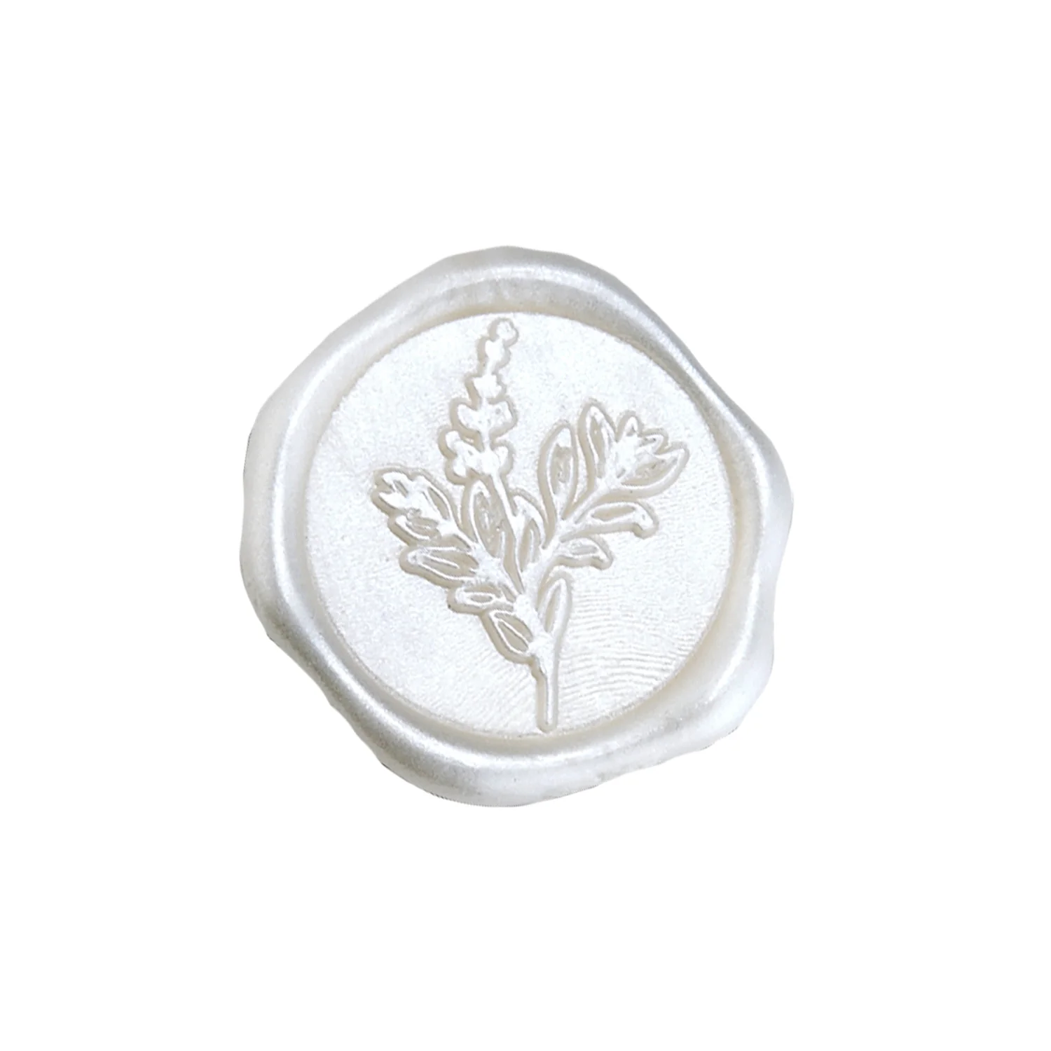 Botanical Wedding Adhesive Wax Seal Quick-Ship Stickers 25PK-7 Colors - Image 12