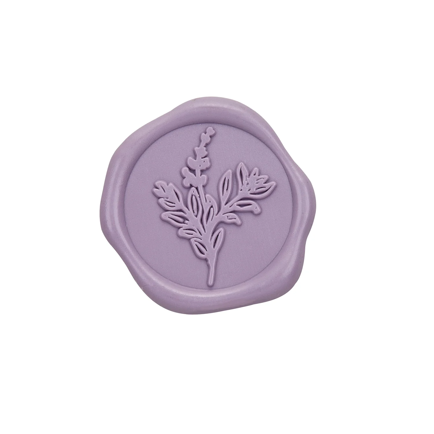Botanical Wedding Adhesive Wax Seal Quick-Ship Stickers 25PK-7 Colors - Image 16