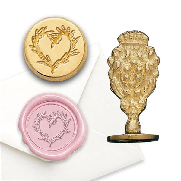 Branch Heart Wax Seal Stamp