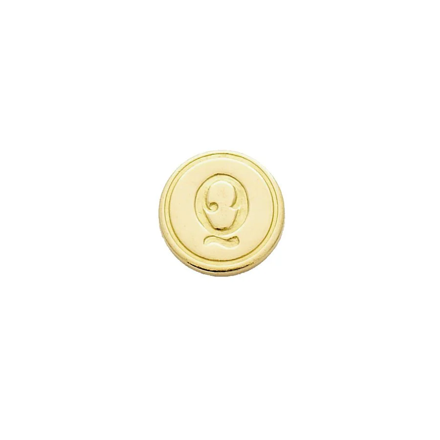 Brass Cerif Initial Wax Seal Stamp Gift Set kit with Gold Sealing Wax - Image 20