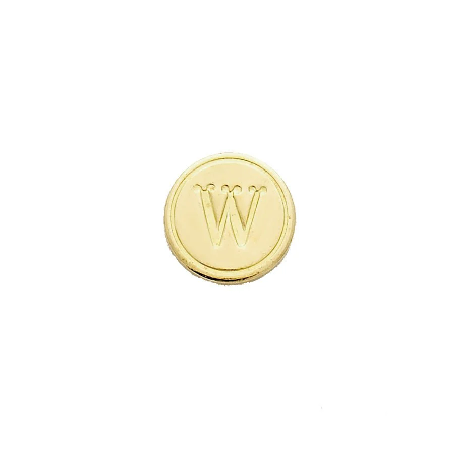 Brass Cerif Initial Wax Seal Stamp Gift Set kit with Gold Sealing Wax - Image 26
