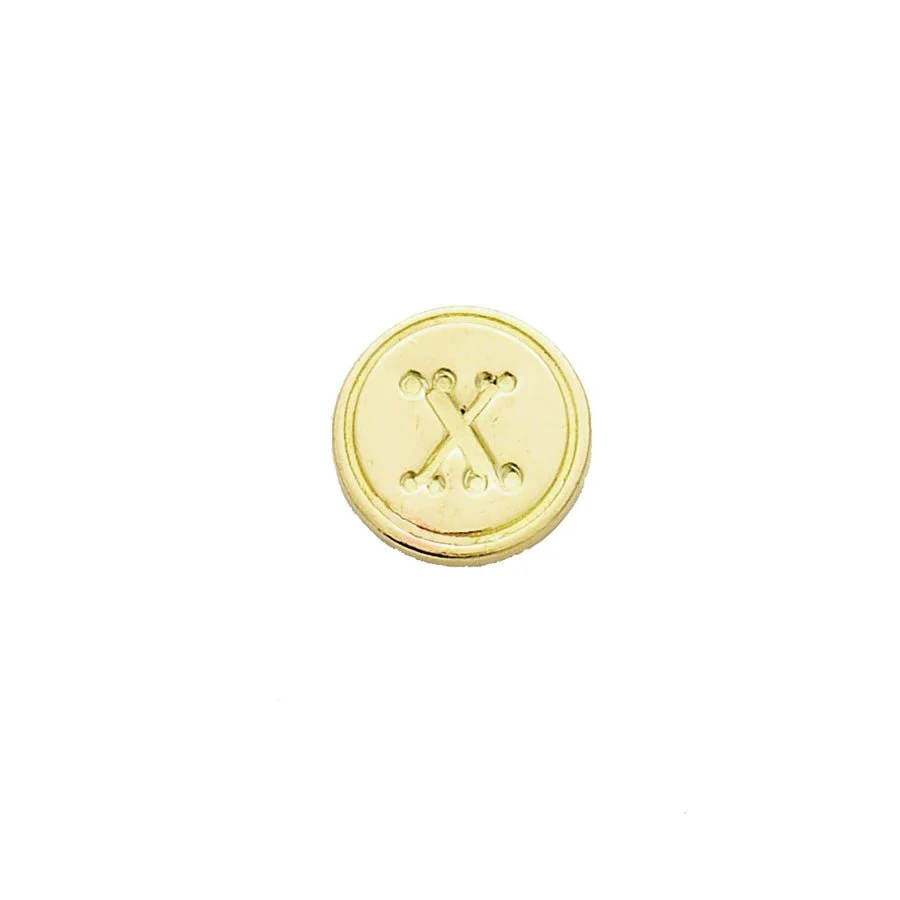 Brass Cerif Initial Wax Seal Stamp Gift Set kit with Gold Sealing Wax - Image 27