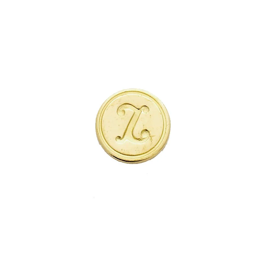Brass Cerif Initial Wax Seal Stamp Gift Set kit with Gold Sealing Wax - Image 29