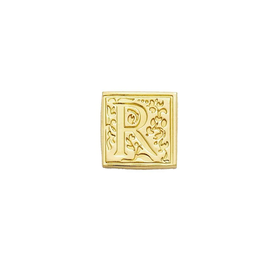 Brass Filigree Initial Wax Seal Stamp Gift Set Kit with Gold Sealing Wax - Image 20