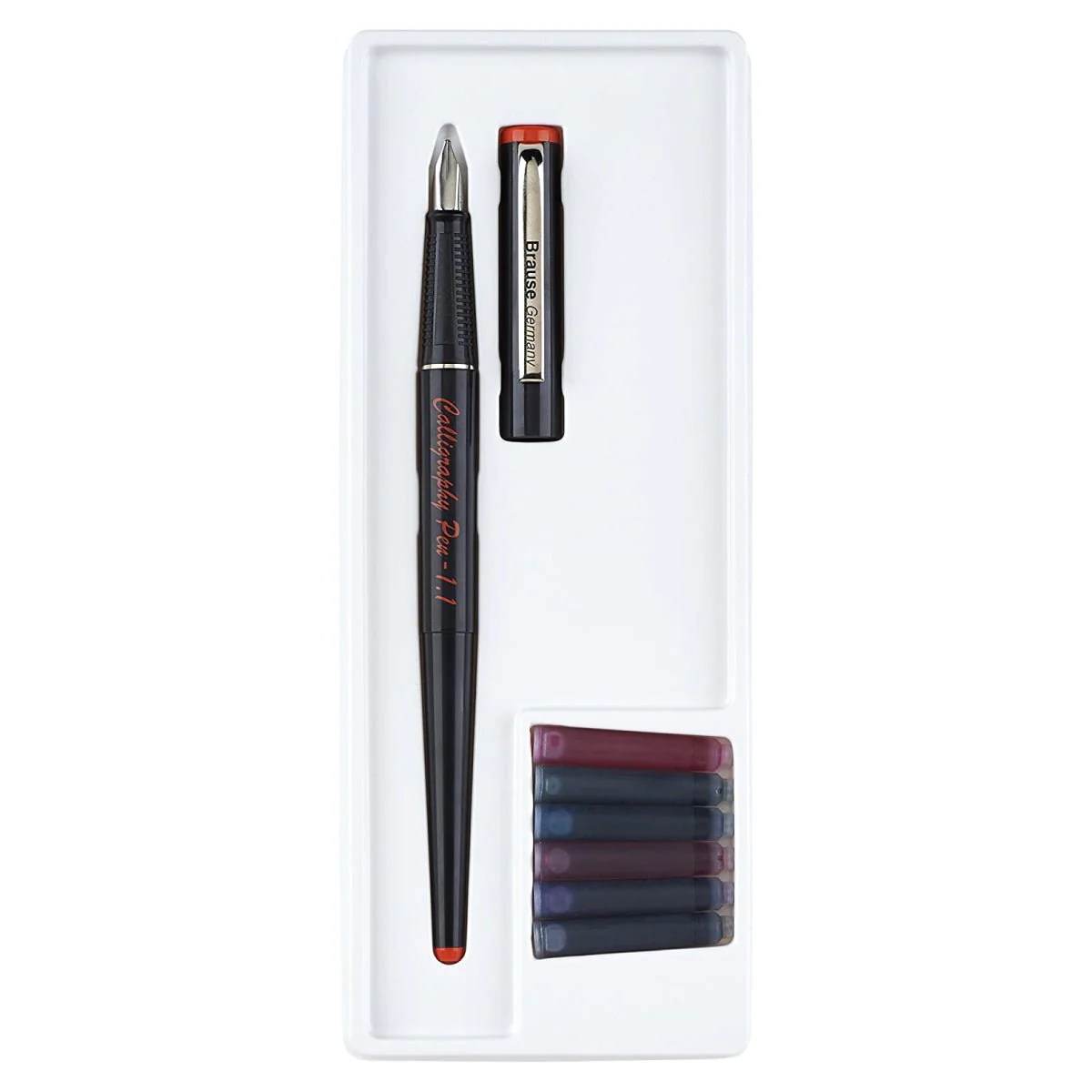 Brause Calligraphy Pen with Ink Cartridges - Image 3