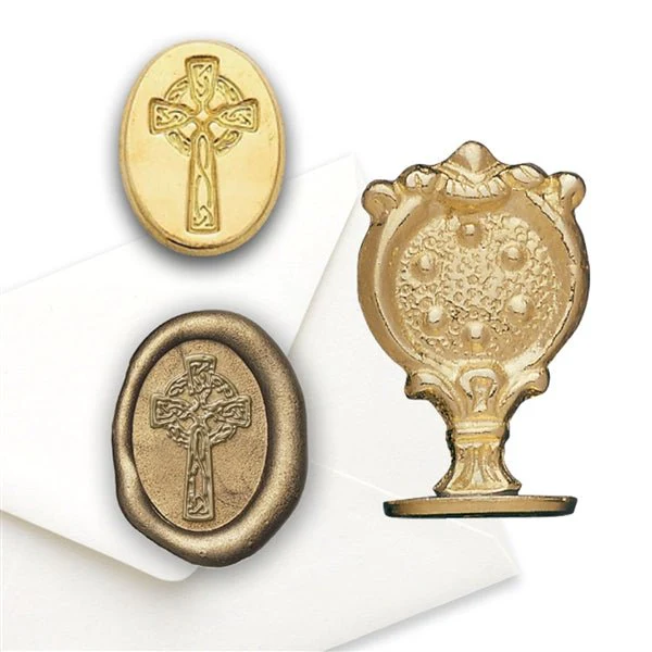Celtic Cross Wax Seal Stamp