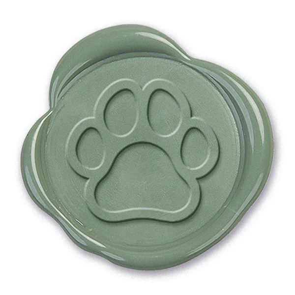 Dog Paw Wax Seal Stamp #3232-USA Handcrafted - Image 2