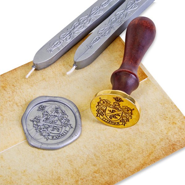 Family Crest or Clan Badge Custom Wax Seal Stamp from your Art! - Image 16