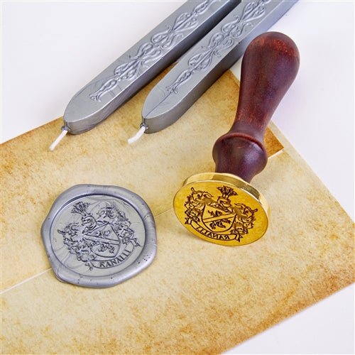Family Crest or Clan Badge Custom Wax Seal Stamp from your Art! - Image 5