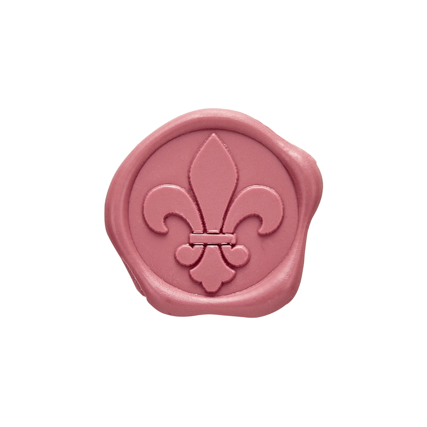 Fleur de Lis Adhesive Wax Seal Quick-Ship Stickers 25PK-6 Colors - Image 14