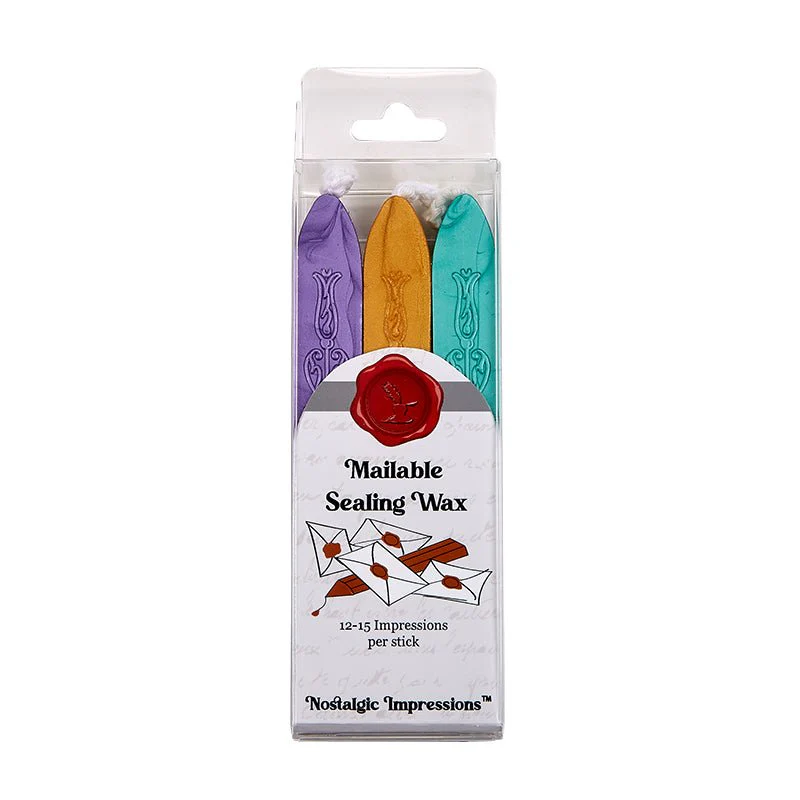 Flexible Letter Sealing Wax - Popular Color Tri-Packs - Image 3