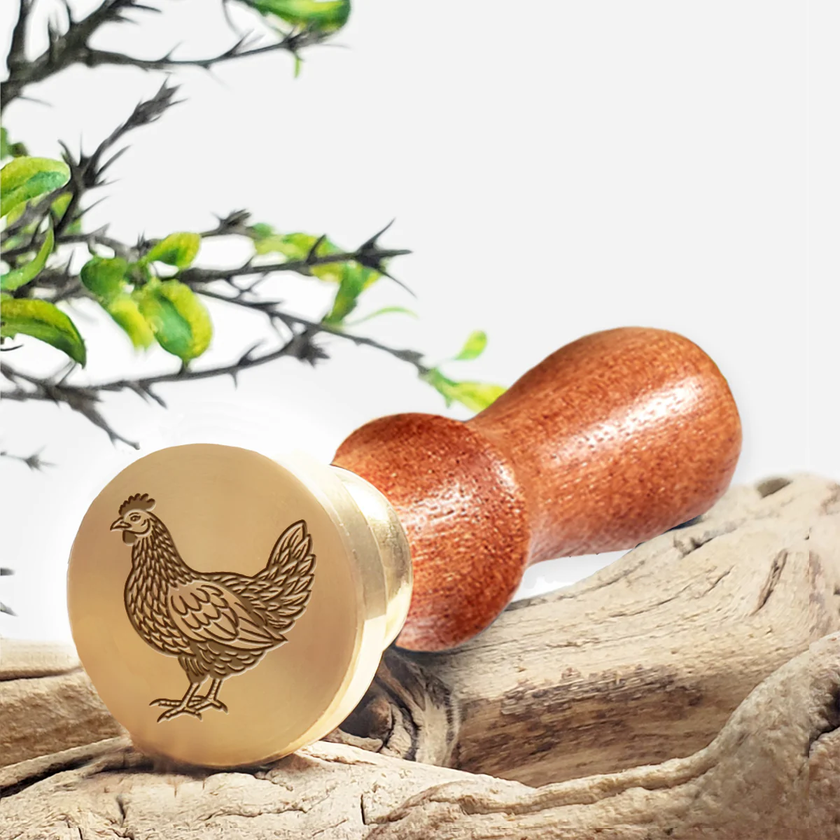 Chicken Wax Seal Stamp #3546-USA Handcrafted