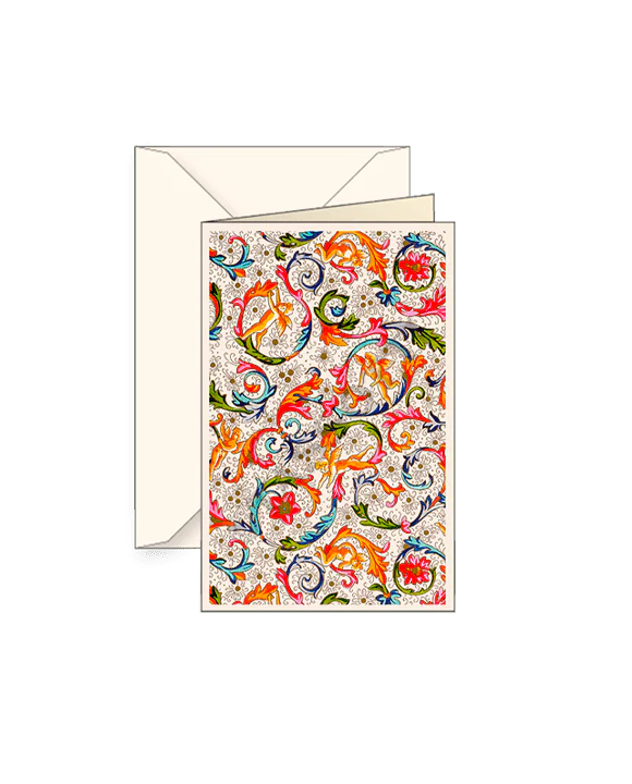 Florentina Small Note Cards with envelope 3x4 - Set of 2