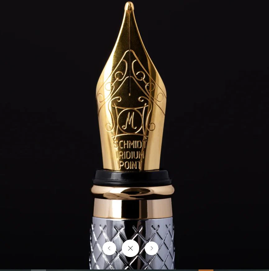 Luxury Fountain Pen Executive Gift Set with Medium Nib-multi-colors - Image 3