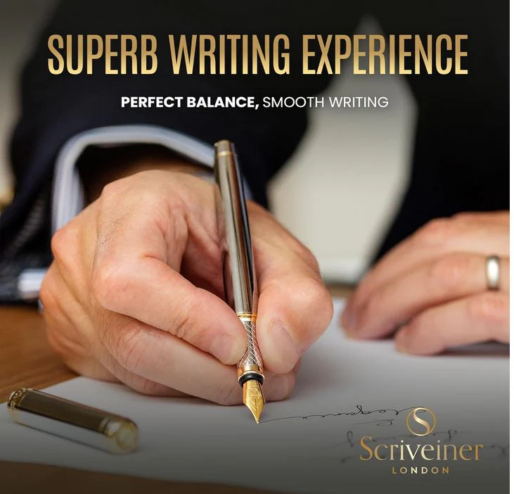 Luxury Fountain Pen Executive Gift Set with Medium Nib-multi-colors - Image 5