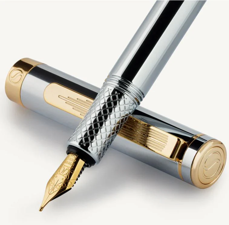 Luxury Fountain Pen Executive Gift Set with Medium Nib-multi-colors - Image 6