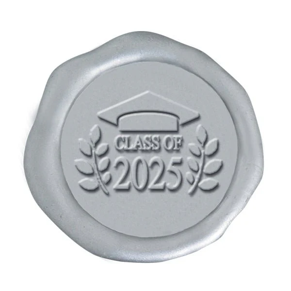 Graduation Class of 2025 Wax Seal Stamp with Rosewood Wood Handle #R899 - Image 2