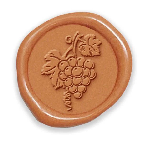 Grapes Hand Pressed Adhesive Wax Seals #5012PNS - Image 2