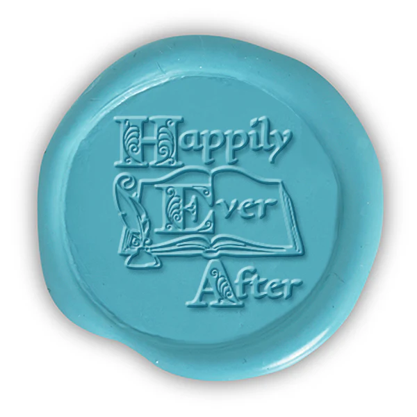Happily Ever After Wax Seal Stamp #595- USA Handcrafted - Image 2