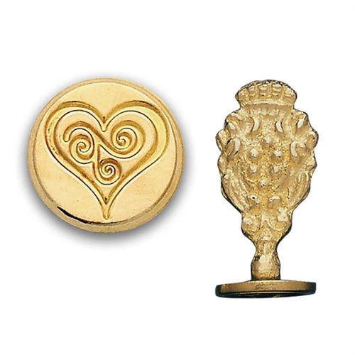 Heart Swirl Wax Seal Stamp - Image 2