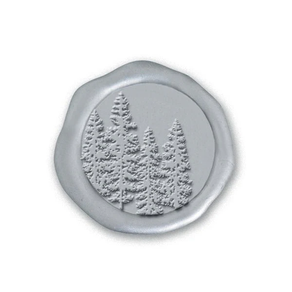 In The Woods Adhesive Christmas Wax Seal Stickers 8PK - Hand Pressed 1 1/4" - Image 11