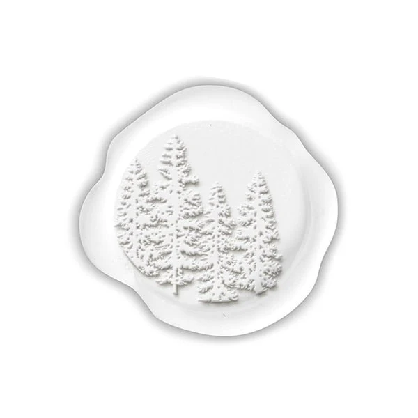 In The Woods Adhesive Christmas Wax Seal Stickers 8PK - Hand Pressed 1 1/4" - Image 22