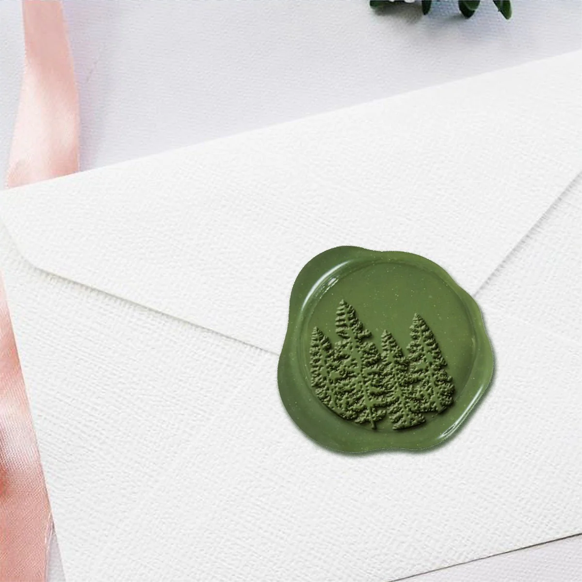 In The Woods Hand Pressed Adhesive Wax Seals #8822PNS