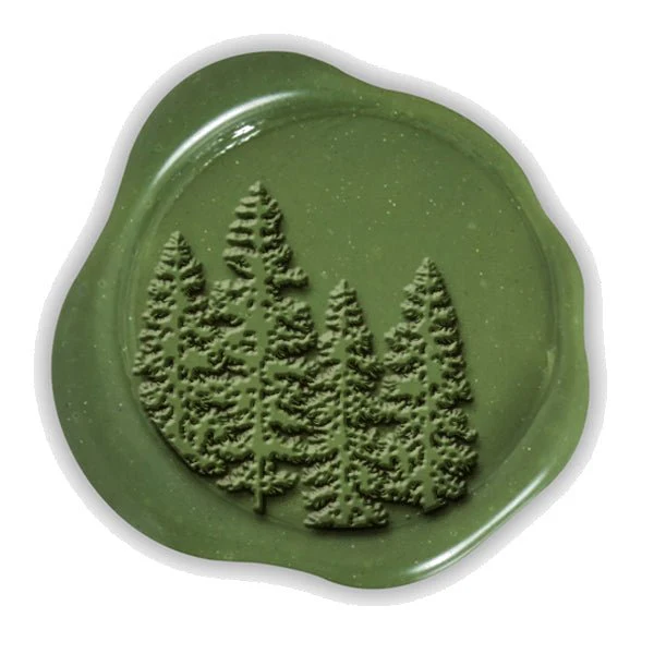 In The Woods Hand Pressed Adhesive Wax Seals #8822PNS - Image 2