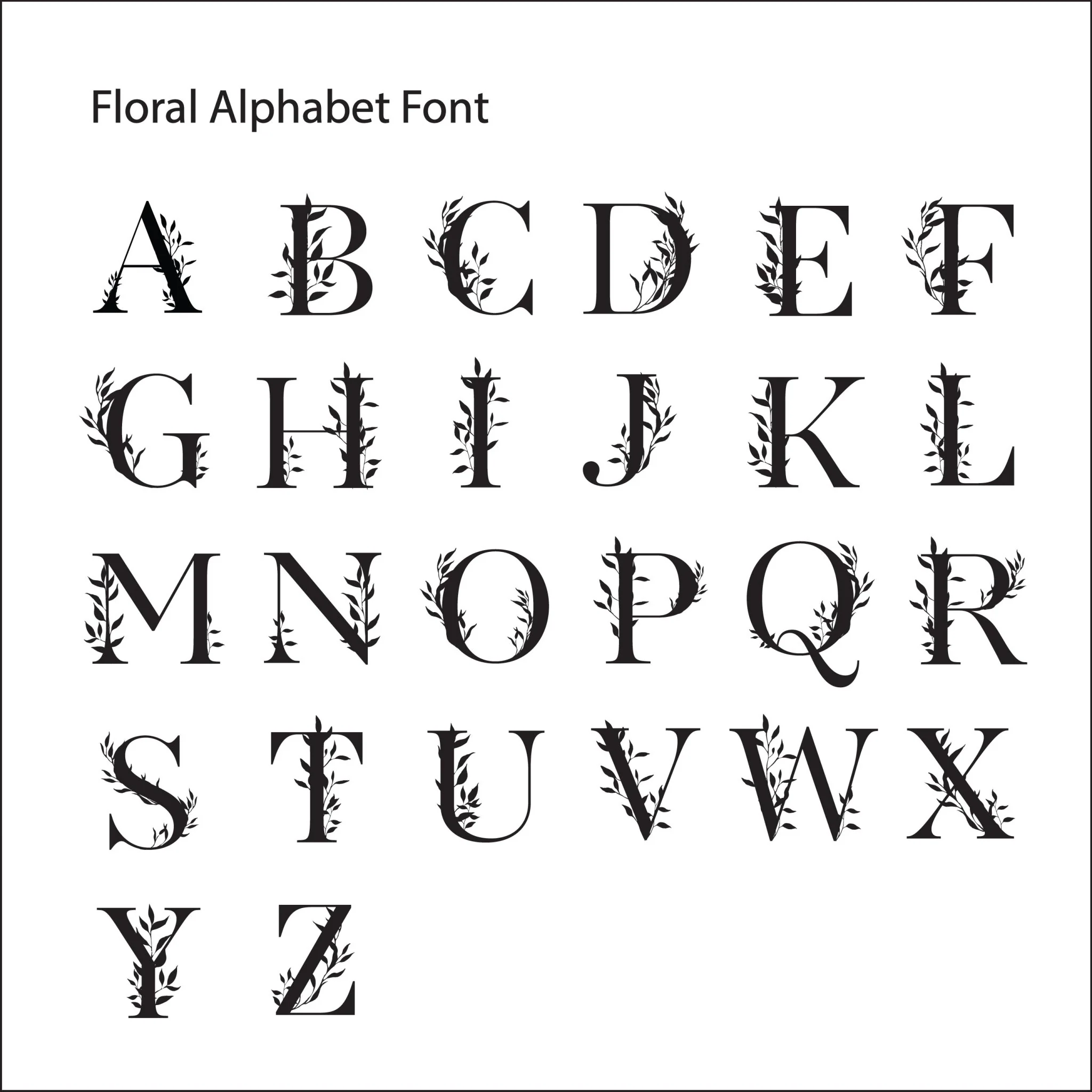 Initial Custom Wax Seal Stamp-Floral Initial #1721 - Image 3
