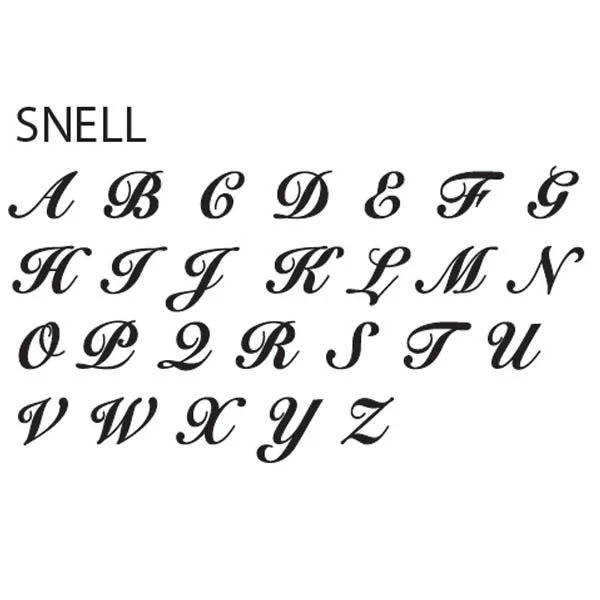 Intertwined Custom Wax Seal Stamp-Snell 2 Letter Monogram - Image 3