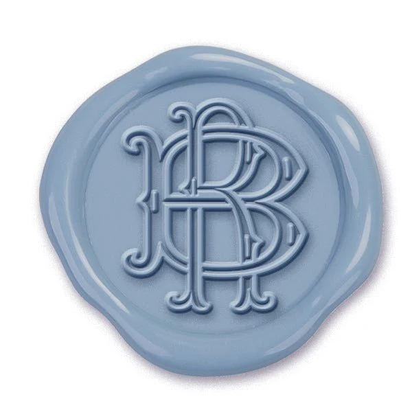 Intertwined Monogram Adhesive Wax Seals Baelon Outline LS245BA Bundle with Stamp - Image 2