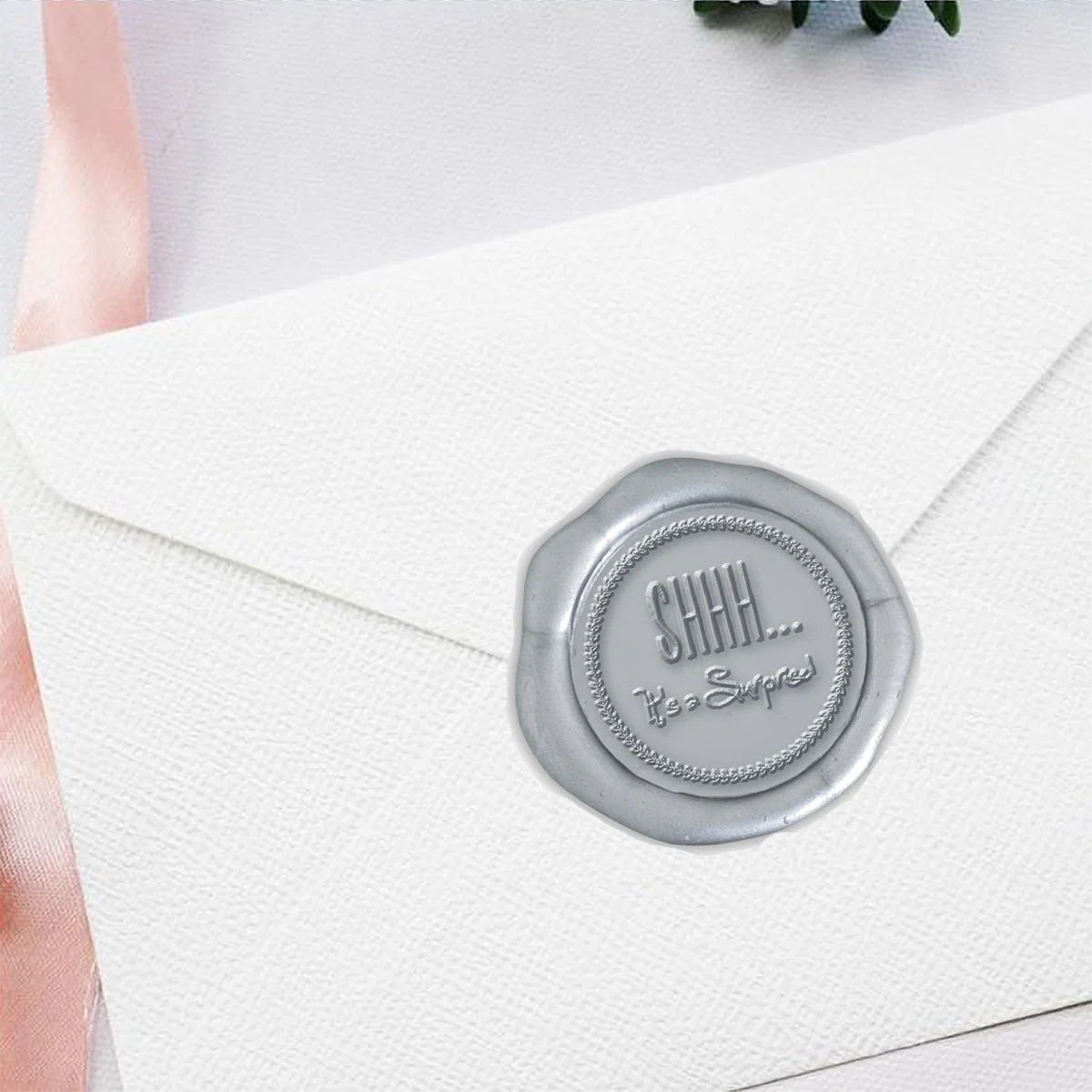 It's A Surprise Hand Pressed Adhesive Wax Seals #7522