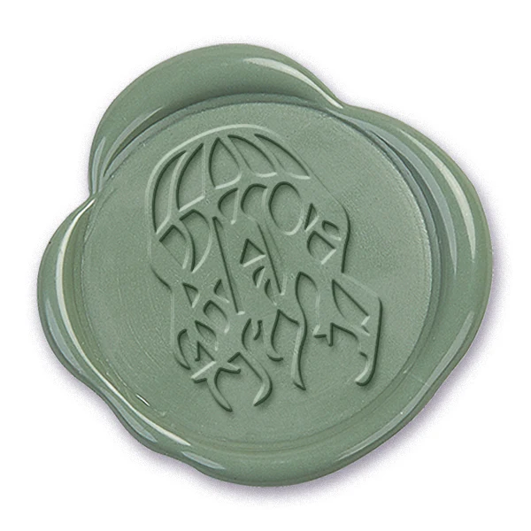 Jellyfish Wax Seal Stamp #D850 -USA Handcrafted - Image 2