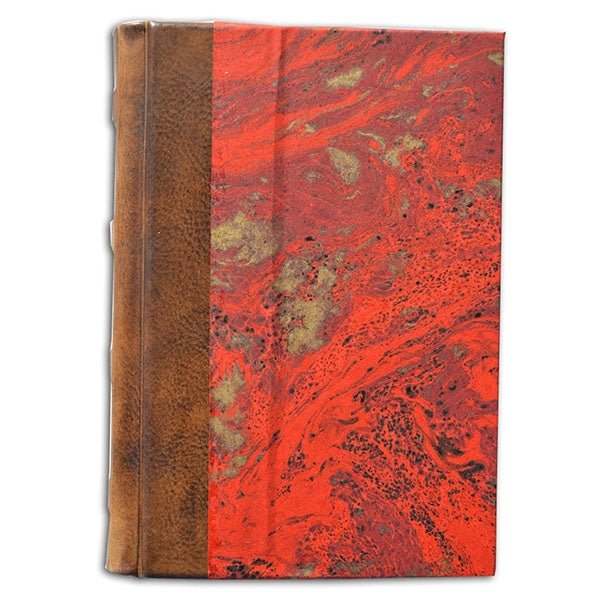 Leather & Marble Journal Book 5x7"- Italian Made-128 Lined sheets Leather Binding - Image 7