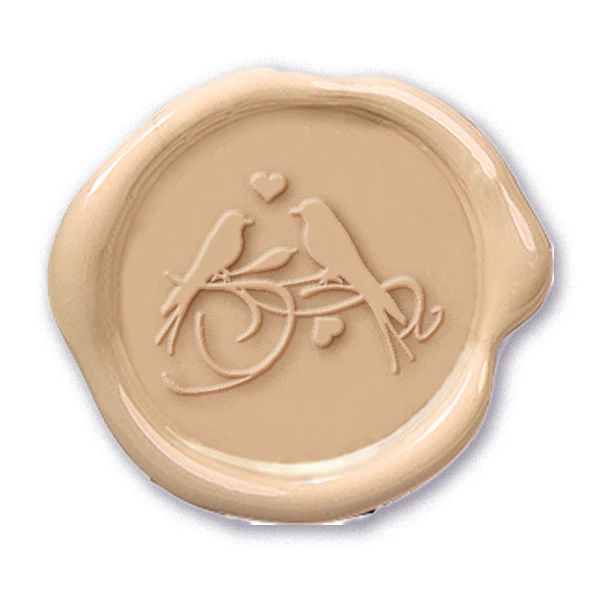 Love Birds Wax Seal Stamp #3520-USA Handcrafted - Image 2