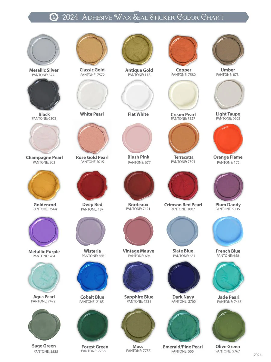 LOVE Hand Pressed Adhesive Wax Seals #LS585HPNS - Image 4