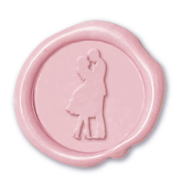 Loving Couple Wax Seal Stamp #6402-USA Handcrafted - Image 2