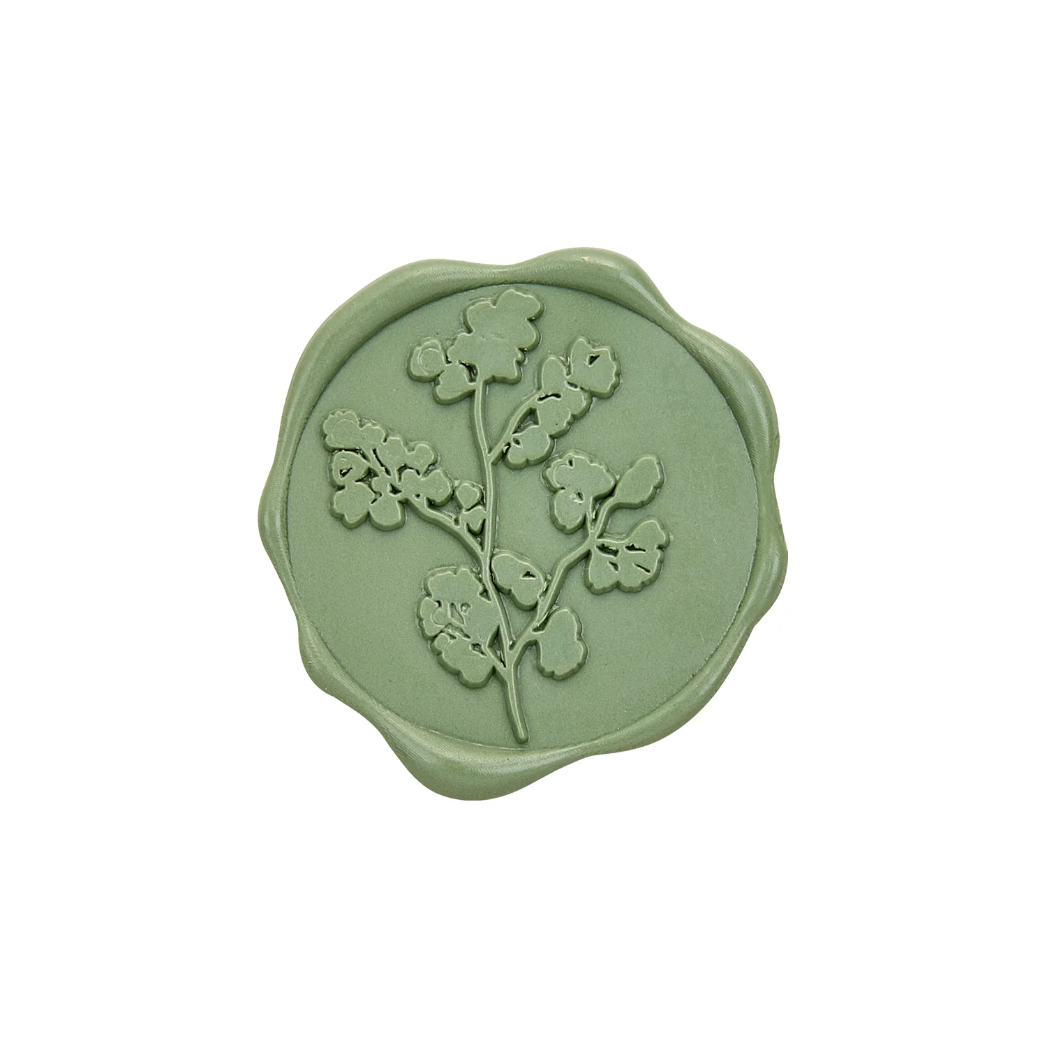 Maidenhair Wedding Adhesive Wax Seal Quick-Ship Stickers 25PK-6 Colors - Image 14