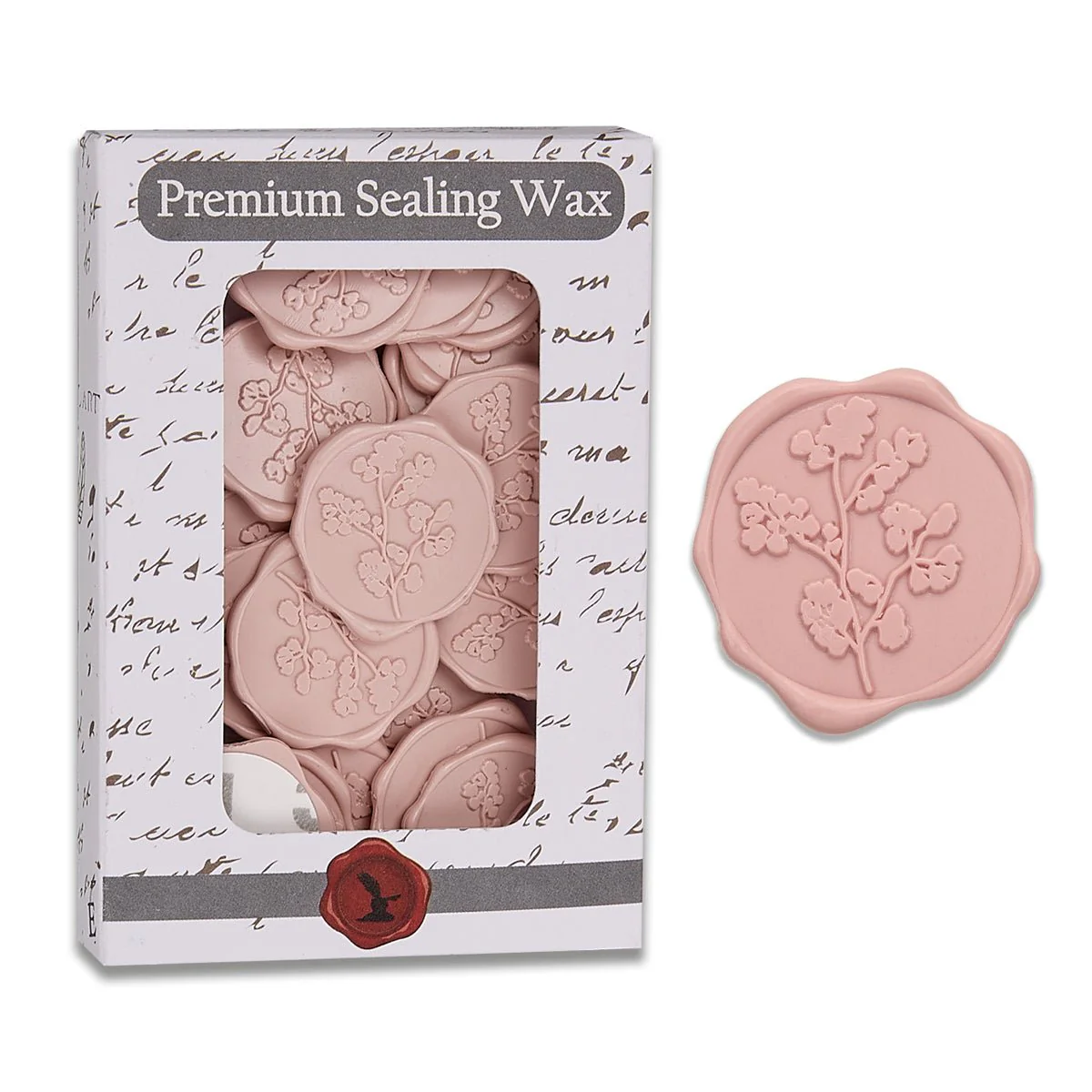 Maidenhair Wedding Adhesive Wax Seal Quick-Ship Stickers 25PK-6 Colors - Image 5