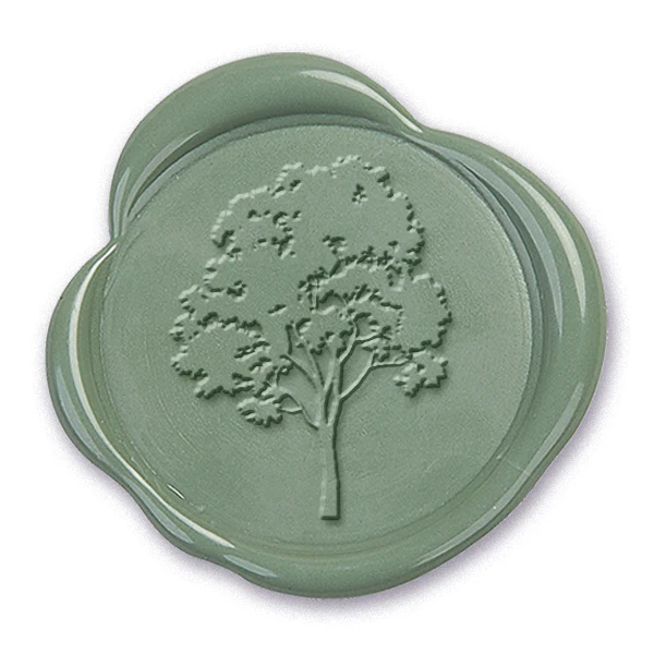 Maple Tree Wax Seal Stamp #5212- USA Handcrafted - Image 2
